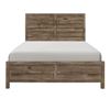 Image 3 : NEW  Mandan Collection Full Rustic Faux-Wood Bed - (Total 3 Boxes - HV-1910F/T)