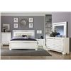 Image 2 : NEW  Allura Collection Textured LED White Framed Chest (1916W-9)