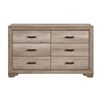 Image 1 : NEW  Lonan Collection Contemporary Dresser -  58.5 x 16 x 36.5H (1955-5)