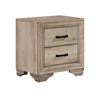 Image 3 : NEW  Lonan Collection Contemporary Nightstand -  22 x 16 x 23.5H (1955-4)
