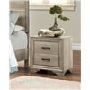 Image 2 : NEW  Lonan Collection Contemporary Nightstand -  22 x 16 x 23.5H (1955-4)