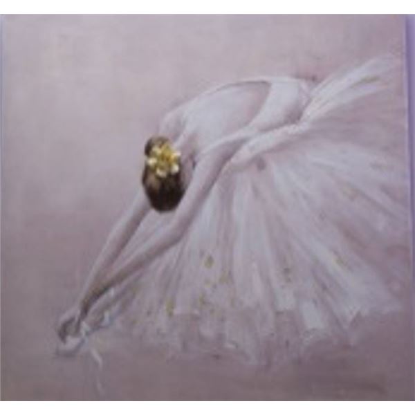 Ballet Dancer - Luxury Wall Art  - 100 x 100 cm (New in Box)