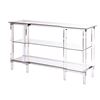 Image 1 : Homelegance Lyrica Console Table - RV: $869 CAD - H30" x W48" x D16" (3656-14)