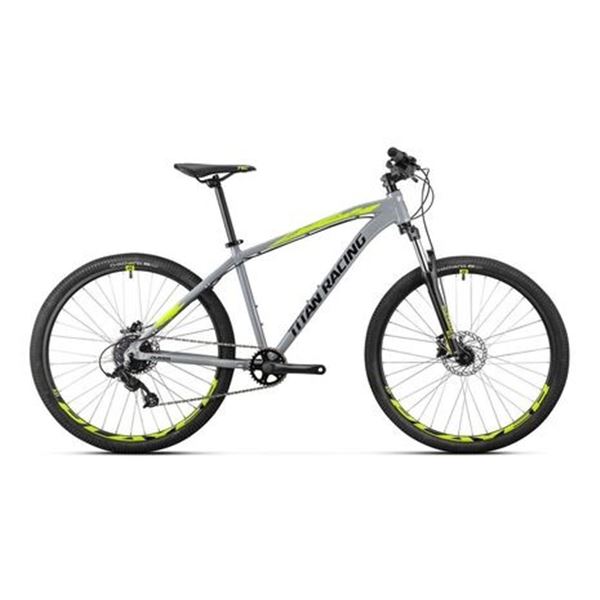 Titan Racing Bike Player Two (Large - 27.5 x 19" - Grey)