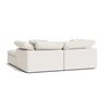 Image 3 : Sunday's - Movie Night 3-Piece Modular Sectional, Large, Cream Linen - R.V. $4,910 (includes 3 boxes