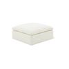 Image 3 : Sunday's - Movie Night Ottoman, Large, Cream Linen - R.V. $1,350 (OTT-YJ-902-018)