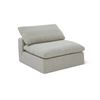 Image 4 : Sunday's - Movie Night Armless Chair, Large, Light Pebble - R.V. $1,680 (CHA-YJ-903-029)