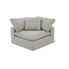 Image 1 : Sunday's - Movie Night Corner Chair, Large, Light Pebble (Left or Right) - R.V. $1,780 (COR-YJ-904-0