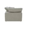 Image 3 : Sunday's - Movie Night Corner Chair, Large, Light Pebble (Left or Right) - R.V. $1,780 (COR-YJ-904-0