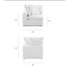 Image 2 : Sunday's - Movie Night Corner Chair Standard Clay (Left Or Right) - R.V. $1,580 (COR-YJ-905-015)