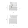 Image 4 : Sunday's - Movie Night Corner Chair, Standard, Dark Shadow - R.V. $1,580 (COR-YJ-905-025)
