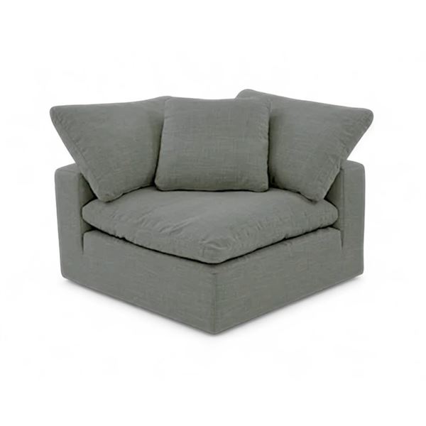 Sunday's - Movie Night Corner Chair (Left or Right), Large, Mist - R.V. $1,730 (COR-YJ-004-30)