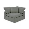 Image 1 : Sunday's - Movie Night Corner Chair (Left or Right), Large, Mist - R.V. $1,730 (COR-YJ-004-30)