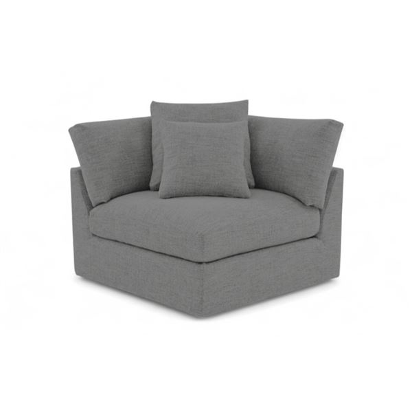 Sunday's - Get Together Corner Chair, Standard, Moonlight - R.V. $1,840 (COR-YJ-007-060)