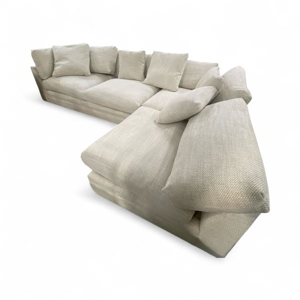 Sunday's Feel Good 1 Arm Sofa Left Facing Oyster