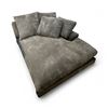 Image 1 : Moes Plunge Sectional - Charcoal Chaise