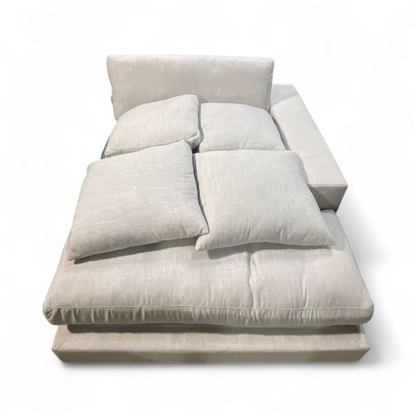 Moes Plung Sectional - Sahara Chaise