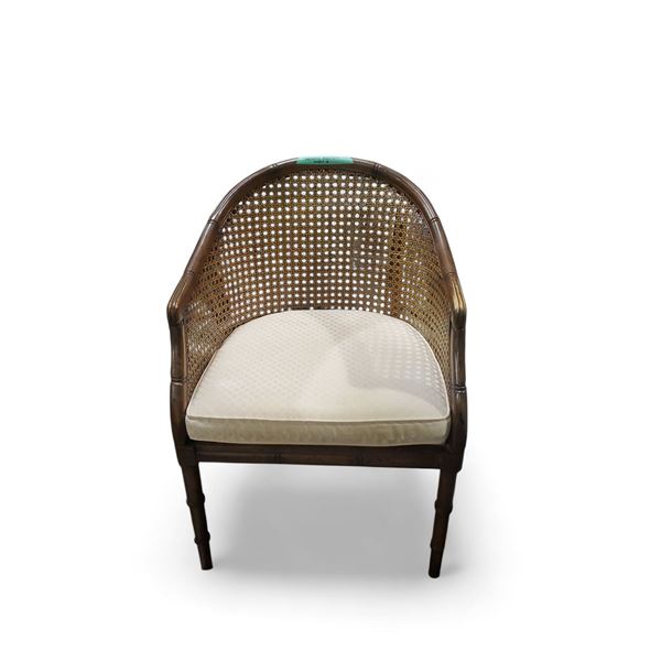 Vintage Cane-back Armchair