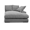 Image 1 : Moe's Home Collection Plunge Sectional - Anthracite Chaise  (TN-1004-15-B)