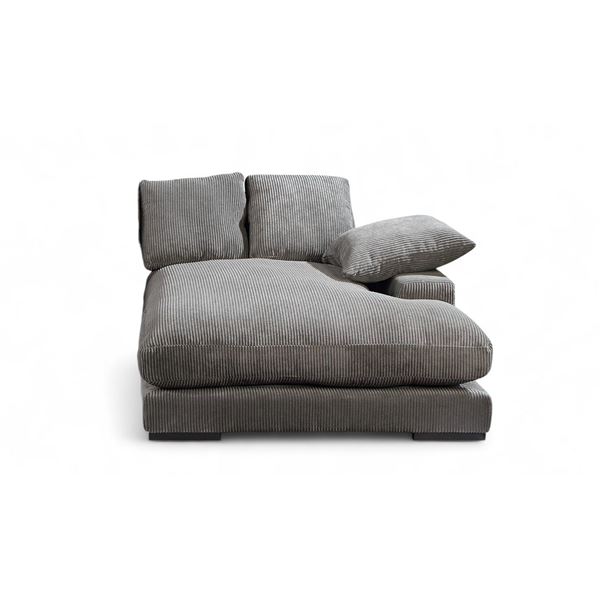 Moe's Home Collection Plunge Sectional Charcoal Chaise (TN-1004-25-B)