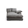 Image 1 : Moe's Home Collection Plunge Sectional Charcoal Chaise (TN-1004-25-B)