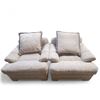 Image 3 : Contemproary Zebra Pattern Sofa Set - Includes 3-Seater Sofa, Loveseat