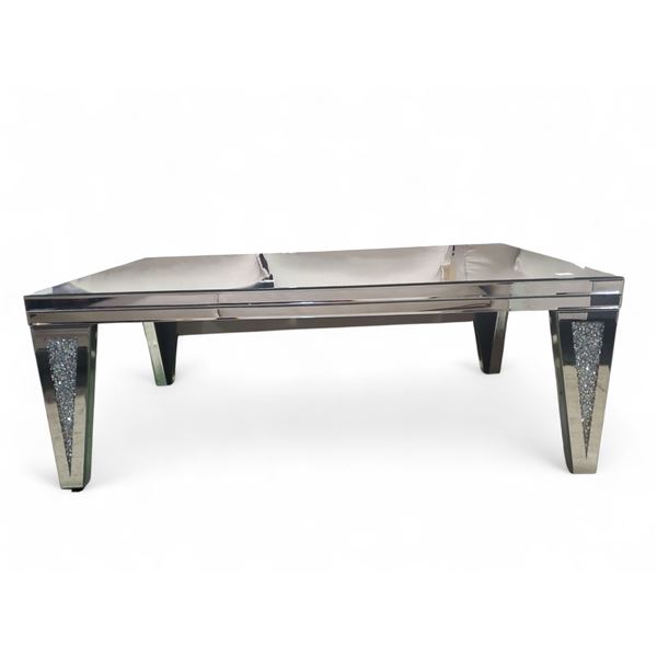 Modern Mirrored Coffee Table - H18" x W47" x D28"