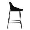 Image 2 : Moe's Shelby Bar Stool - Black (EJ-1039-02)