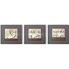 Image 1 : 60 Waltz (Gold) - Luxury Wall Art with frame - 60 x 60 cm x 3 panels (New in Box)