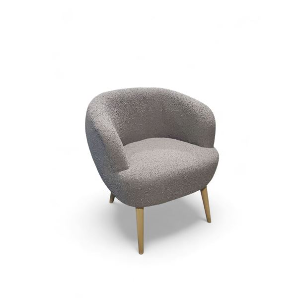 Style In Form Chair - Grey with Natural Wood Legs - RV: $349 CAD
