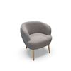 Image 1 : Style In Form Grey Accent Chair - RV: $349 CAD - As Is