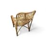 Image 2 : Pair of Vintage Rattan Lounge Chairs – Natural Woven Design - H35"