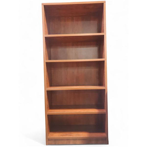 Cherry Wood Bookshelf - H71" x W31.5" x 14"