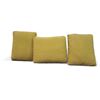 Image 1 : Set of 3 Mustard Yellow Textured Sofa Throw Pillows - RV: $150 CAD