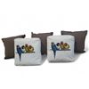 Image 1 : Group of 5 Charming Parrot Design Sofa Decorative Pillows - RV: $250 CAD