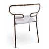 Image 2 : Pair of Traba Rosegold frame Gray seat - R.V. $499, Total Value $799
