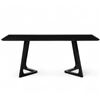 Image 3 : Moe's Home Collection Godenza Dining Table Rectangular - Black Ash - RV: $2399 (CB-1004-02-A/B)