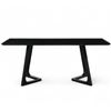 Image 2 : Moe's Home Collection Godenza Dining Table Rectangular - Black Ash - RV: $2399 (CB-1004-02-A/B)