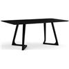 Image 1 : Moe's Home Collection Godenza Dining Table Rectangular - Black Ash - RV: $2399 (CB-1004-02-A/B)