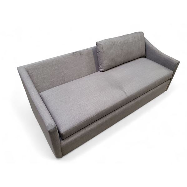 Large Grey Sofa - Approx. H 28.5 x W84 