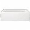 Image 2 : Delta Classic 500 Left Drain Bathtub - RV: $489 CAD - 60" x 32"