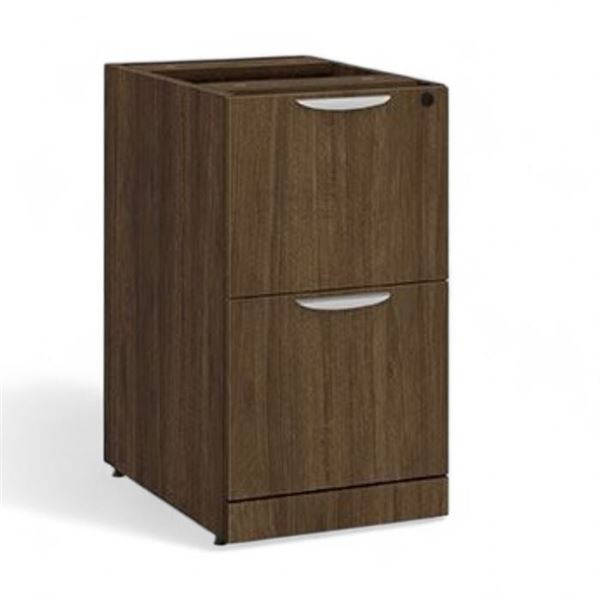 Performance Furnishing File Pedestal - Walnut (PL175 MWN)