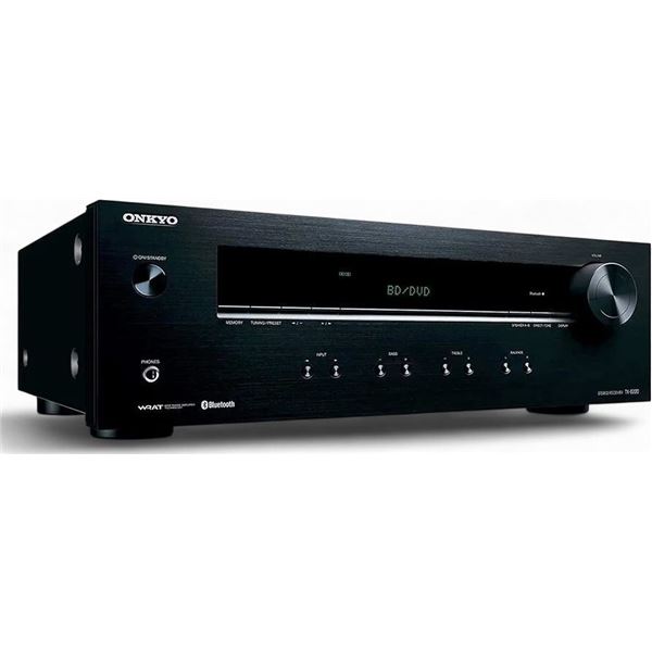 ONKYO Stereo Receiver with Built-In Bluetooth - RV: $368 CAD (TX-8220) - In Good Condition
