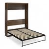 Image 1 : Signature Sleep Signature Sleep Queen Wall Bed - Walnut (8368) - with Two Boxes