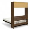 Image 3 : Signature Sleep Signature Sleep Queen Wall Bed - Walnut (8368) - with Two Boxes