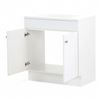 Image 3 : St. Paul Addison Bathroom Vanity - White - RV: $228 - H33" x W30.25" x D18.75"  (AD30P2C-WH)