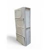 Image 2 : White Panel Storage Cabinet - H34" x W76" x D16"