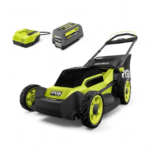 RYOBI 40V HP Brushless Push Mower Kit - RV: $498 CAD (RY401170)