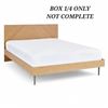 Image 4 : Article - Assortment of Bed Components - 11 Boxes Nera Queen Oak Bed (ART1442) - Box 1 of 4 Only
