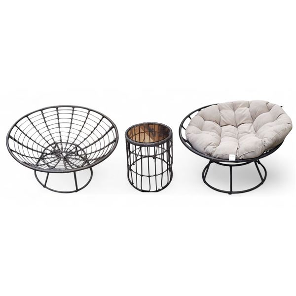 Hampton Bay Tuckberry 3 Pcs Wicker Outdoor Set - RV: $280 CAD